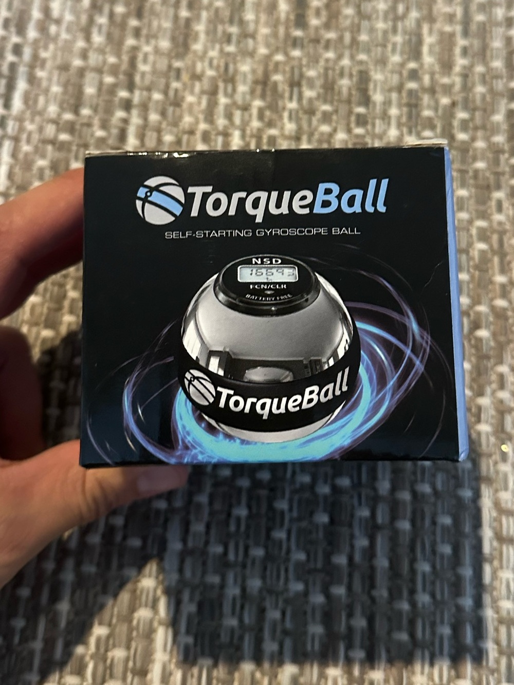 TorqueBall Self-Starting Gyroscope Wrist & Forearm Strength Trainer